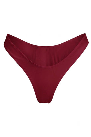WALL STREET BRIEF Bikini Bottom - Electric Fuchsia