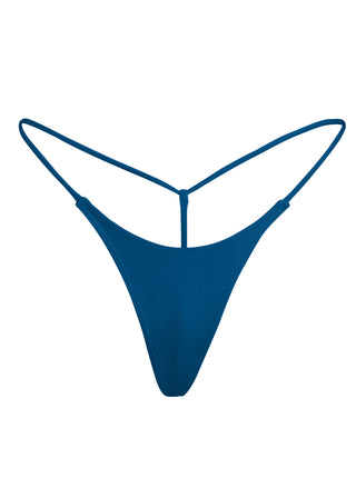G MONEY THONG Bikini Bottom - Rogue Teal