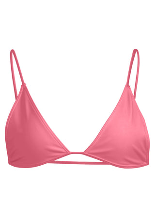 LUCID BIKINI TOP - Coral Shock