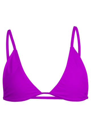 MIRAGE BIKINI TOP - Uncut Gem Purple