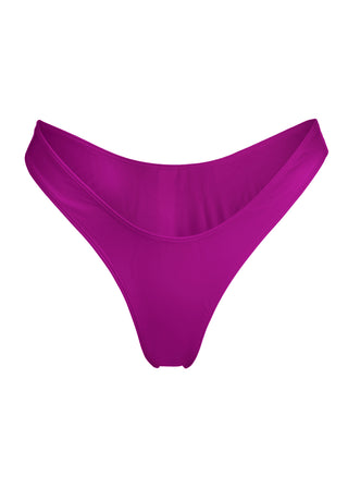 WALL STREET BRIEF Bikini Bottom - Electric Fuschia